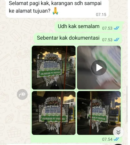Pengiriman Papan Bunga Selamat Gedung Bidakara