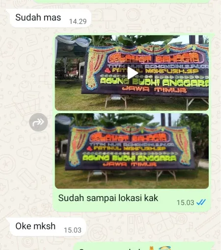 Pengiriman Papan Bunga Gedung Bidakara