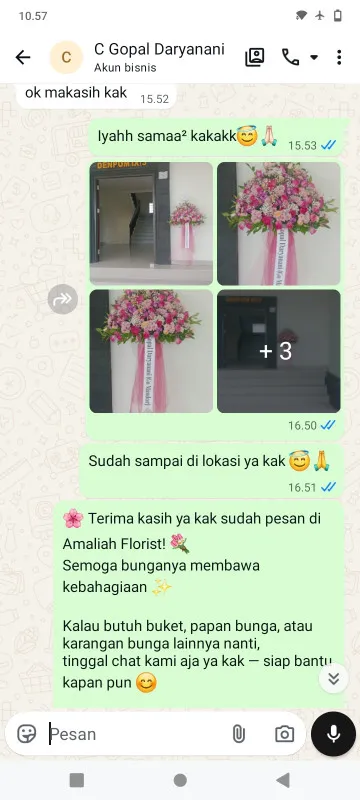 Pengiriman Karangan Bunga Gedung Bidakara